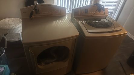 GE electric washer and dryer