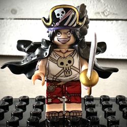 Lego Custom Anime One Piece Monkey Luffy High Detailed Minifigure