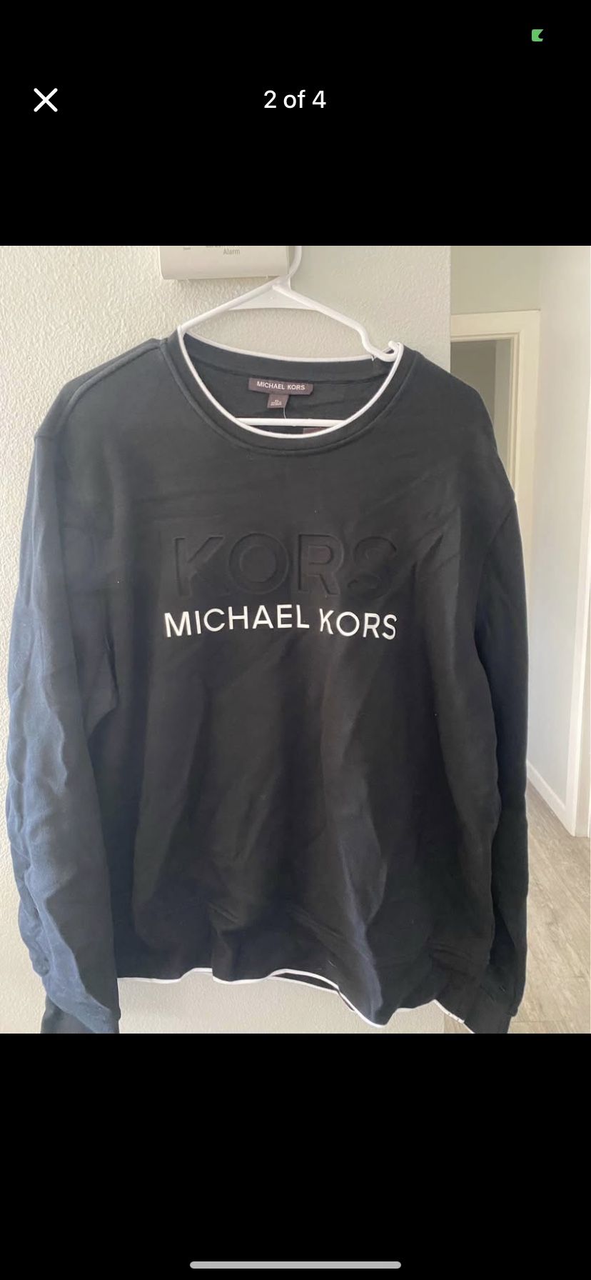 Micheal kors men’s xl sweater pick up in orting