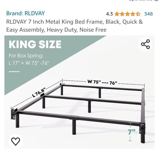 King Size Bed Frame