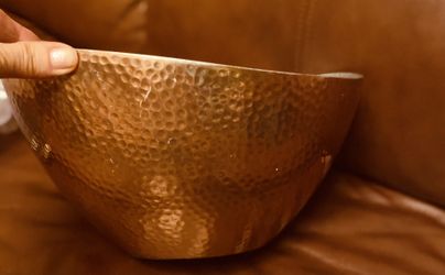 Hammered Copper Bowl