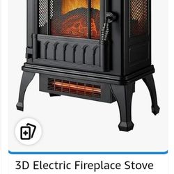 3D Electric Stove Heater Brand New In The Box Never Used