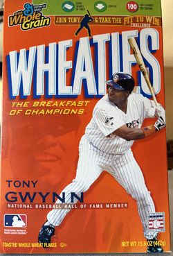Tony Gwynn HOF Wheaties Box