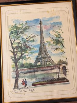 Vintage Painting 10x13