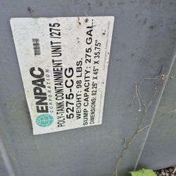 Water or Holding Tank