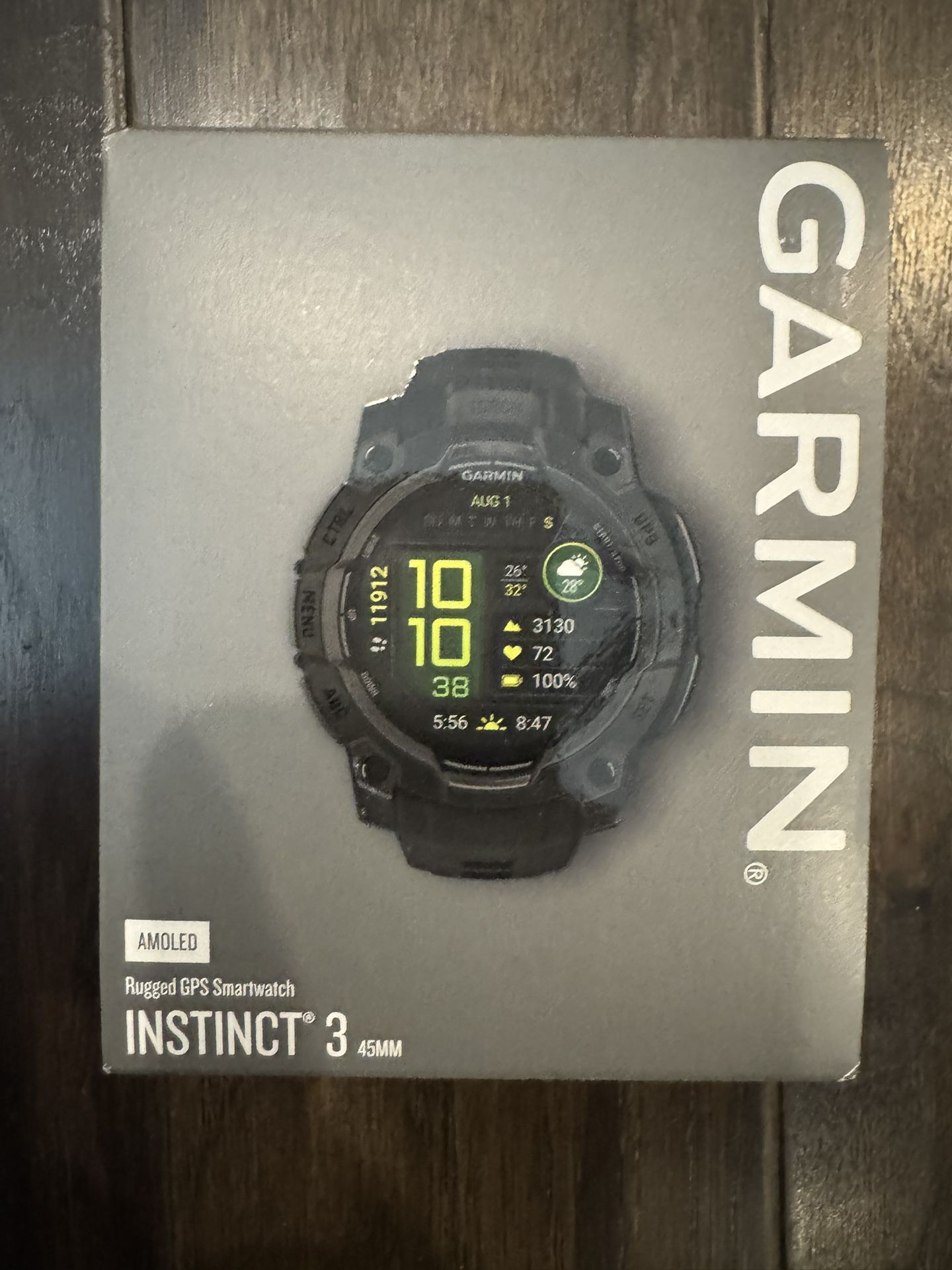 Garmin Instinct 3 AMOLED (Latest version)
