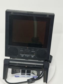 Nintendo Gamecube Intec Onyx/Black Portable LCD Screen GC-5272-B Tested!