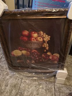 Cuadro de frutas