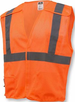 Radians® SV4OML Economy Break-Away Safety Vest, L