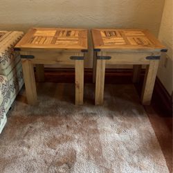 Cactus Wood End And Sofa Tables