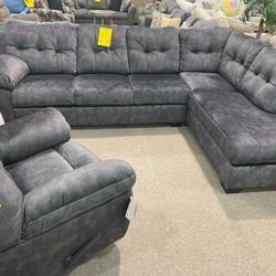 Sectional In Stock For Immediate Delivery 