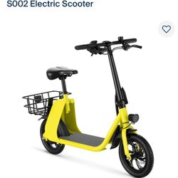 Yellow Windhorse Electric Scooter