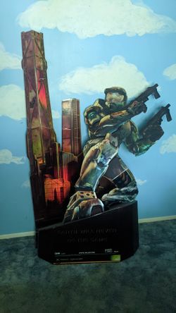 Halo 2 Retail Promo Standee 