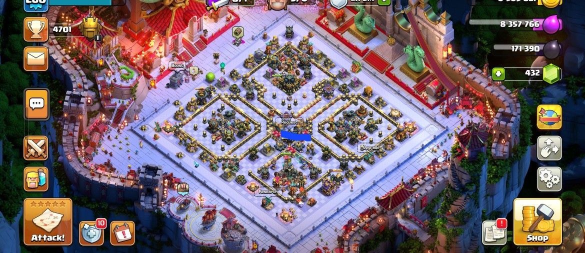 Clash Of Clans- Townhall 17
