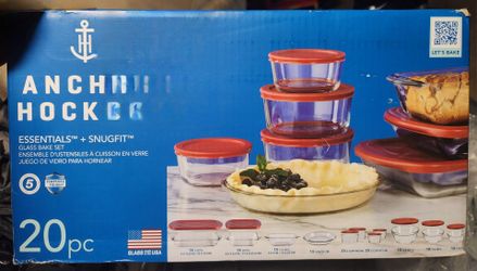 Glassware bake/Tupperware set 20 pc
