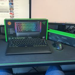 Brand New Razor Mouse & Keyboard Mouse Pad