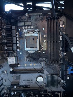Ibuypower case and motherboard (incomplete build)