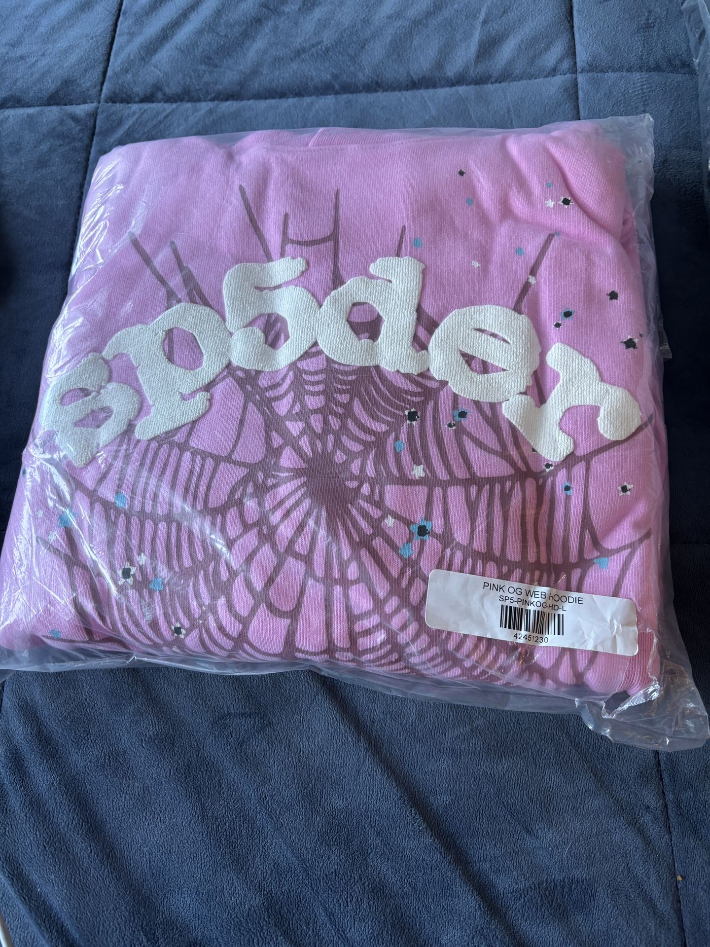 Real Spider Hoodie Pink