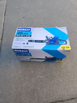 40volt cordlees  KOLBALT chainsaw