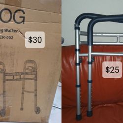 Walker Folding Shower Chair Bed Safety Rail Knee Scooter