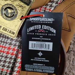 Special Limited  EDITION Sprayground Travel Bag