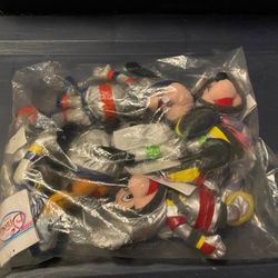 Disney Store Tomorrowland Bean Bag Set Mickey and Friends NIB $40