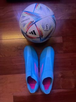 Soccer Cleats + New world cup Ball
