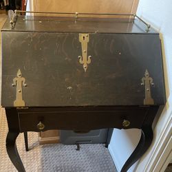 Antique Small Secretary Desk