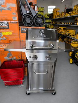 🔥 Nexgrill 2-Burner Stainless Steel Propane Gas Grill – Fully Assembled & Ready to Go! 🔥