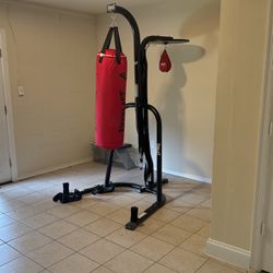 Everlast 80lb Punching Bag With Stand 