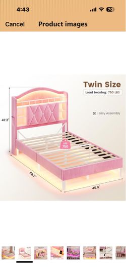 Girls bed