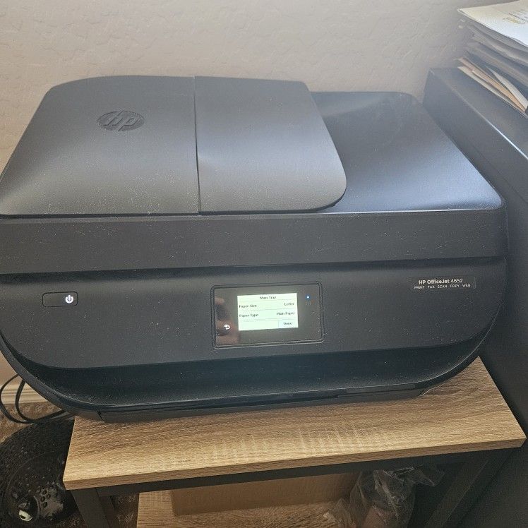 HP OfficeJet 4652 All-in-One Wireless Inkjet Printer Copy Scan WIFI