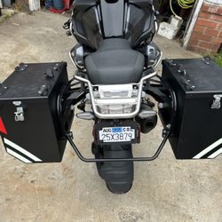 Happy Trails Aluminum Panniers BMW GS 1200, 1250, 1300