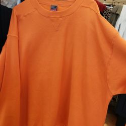 Mens Orange Sweater