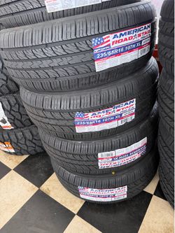 🌀🔱 235 65 R 16 vendo llantas nuevas marca American