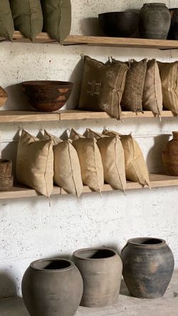 Moroccan Cactus Silk Pillows
