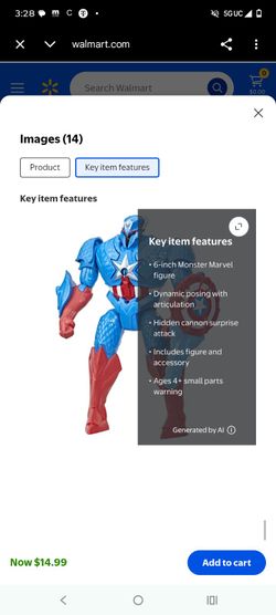 Captain America figurine