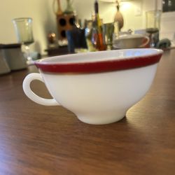 Vintage Milk Glass Pyrex Tea Cup