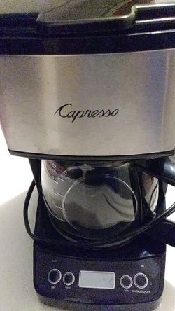 Capresso coffee maker