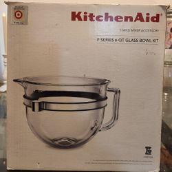 KitchenAid 6QT Glass Bowl Kit