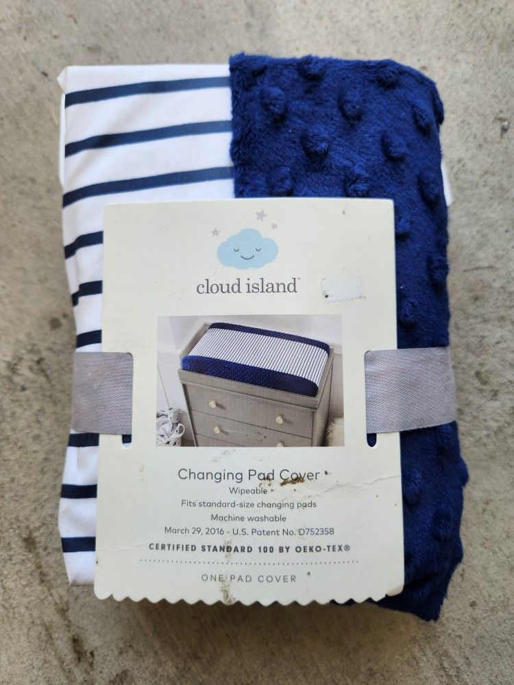 New Cloud Island Changing Pad Washable