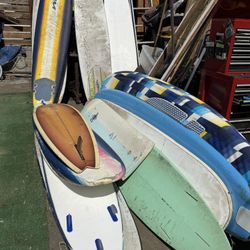 BOARD BLOWOUT - Huge Mixture Of Foamies, Epoxy, Vintage Boards, Body Boards And More!