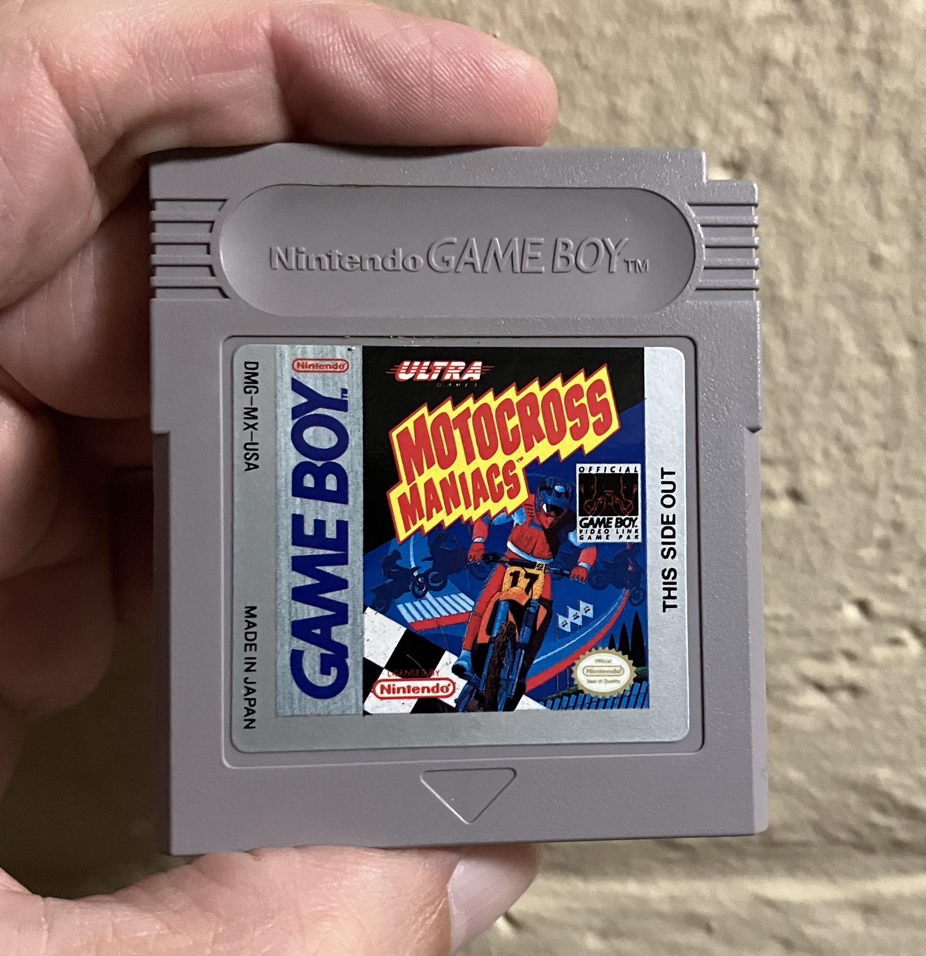 Motocross Maniacs for Nintendo Gameboy video game boy console system GBA advance Color GB Maniac
