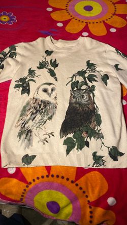 Owl An Branches Sweater