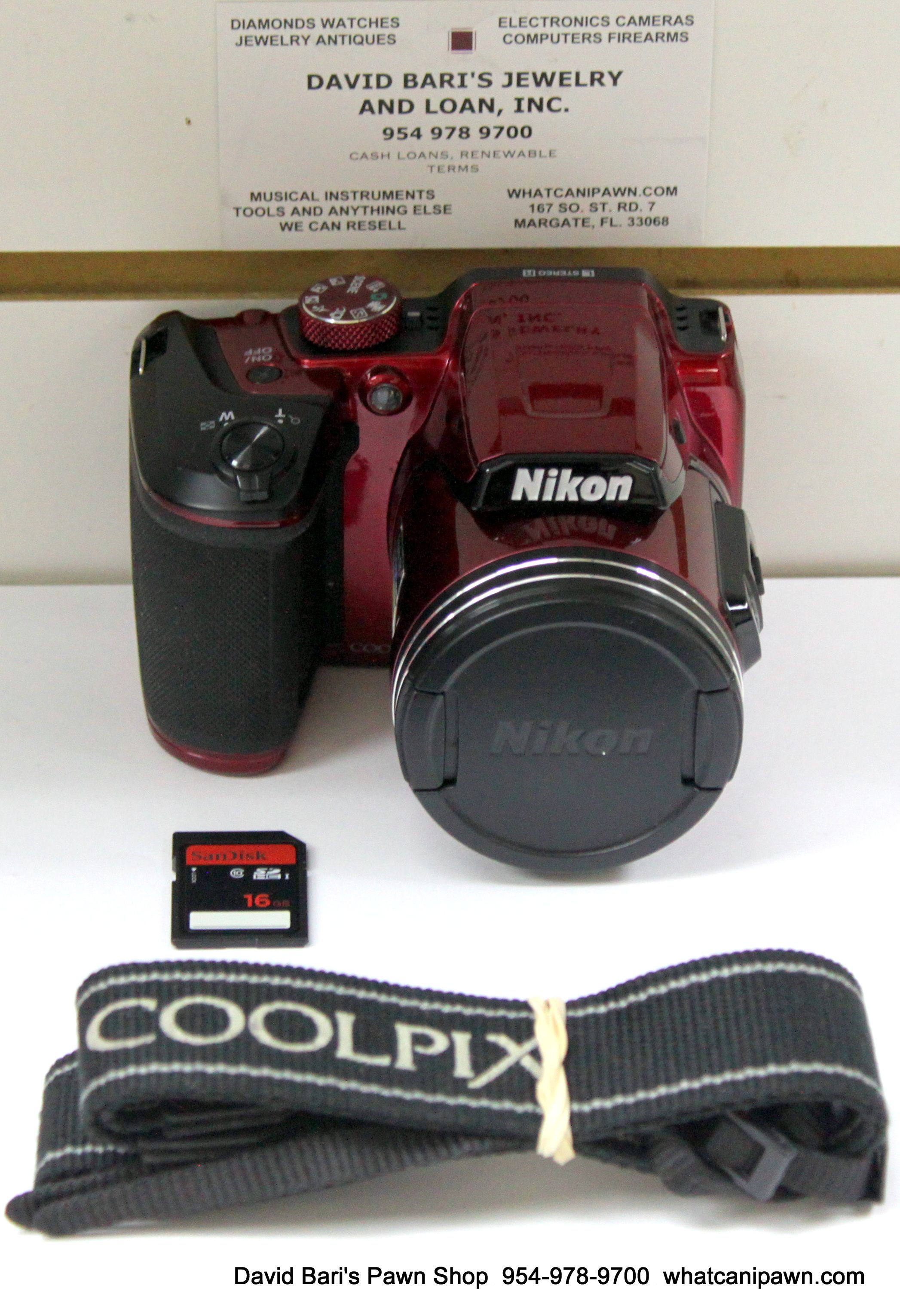 Nikon COOLPIX B500 Digital Camera 16MP + 16GB SD