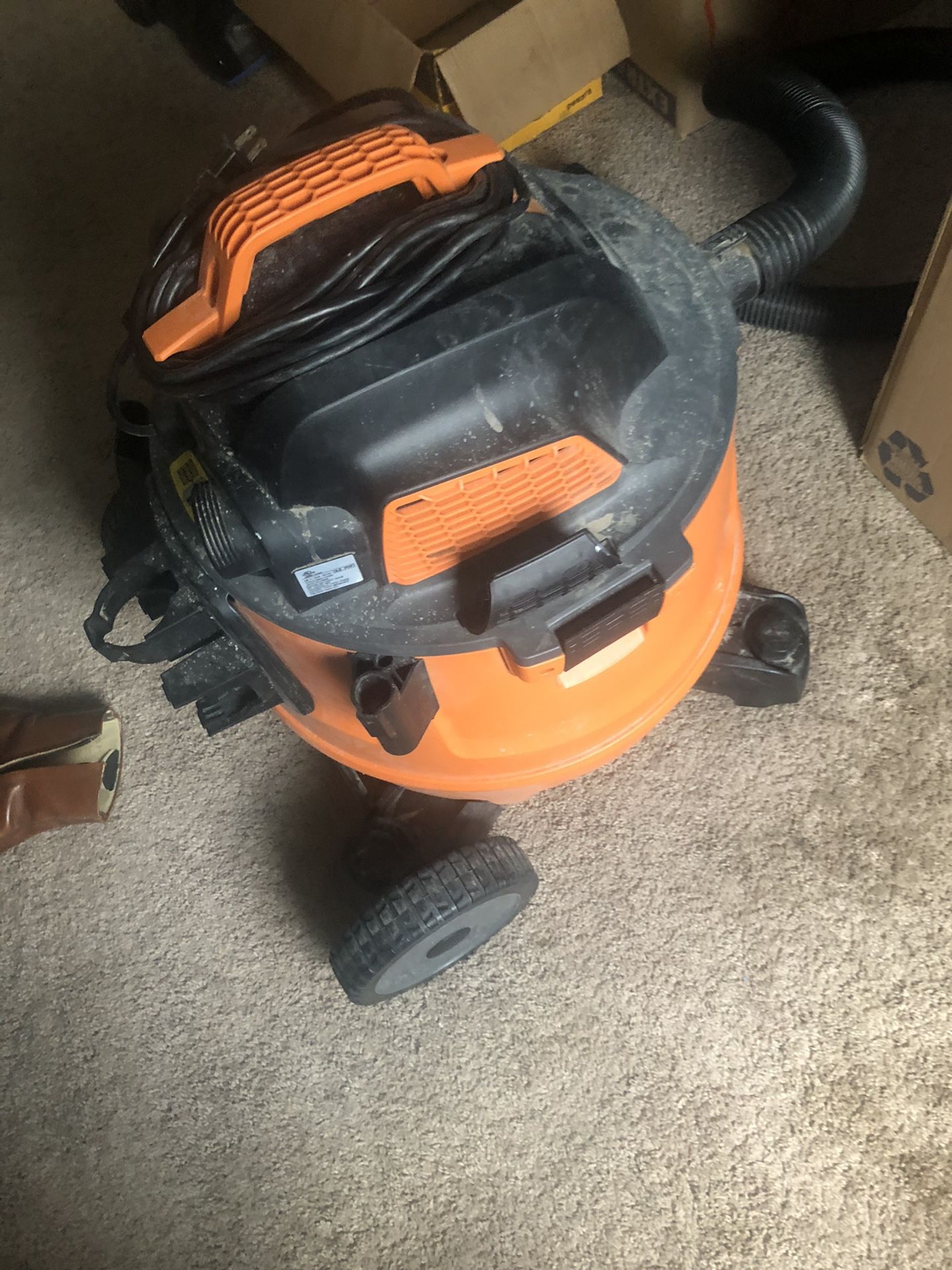 Rigid shop vac