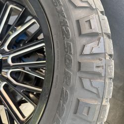 35x12.50R22LT Tires only (4 total)