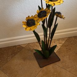 Are Metal Flowers Homemade 