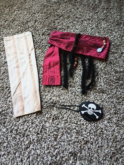 Jack Sparrow Pirate Bandana w/Eye Patch