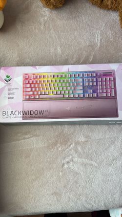 Pink Razor gaming keyboard